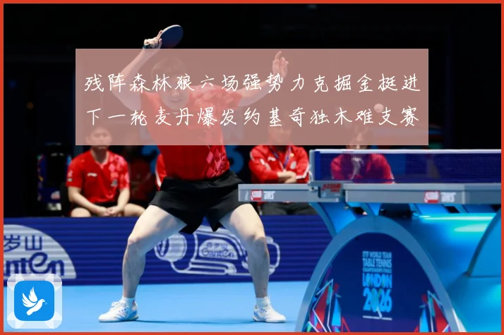 残阵森林狼六场强势力克掘金挺进下一轮麦丹爆发约基奇独木难支赛场复盘